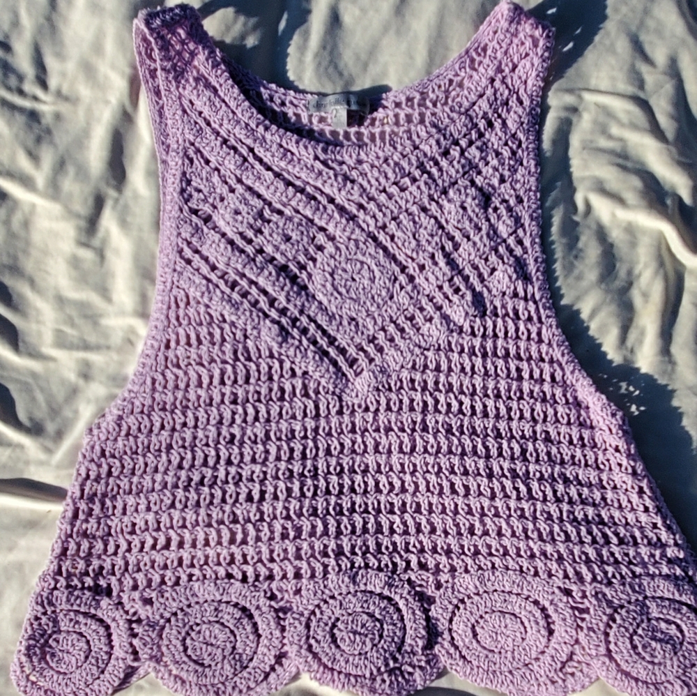 Charlotte Russe Lace Crop Top